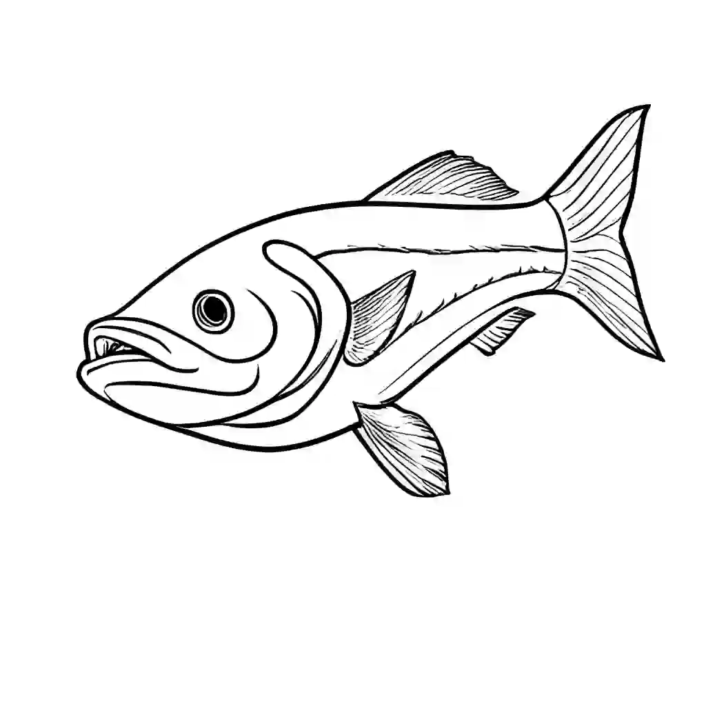 Baracuda coloring pages